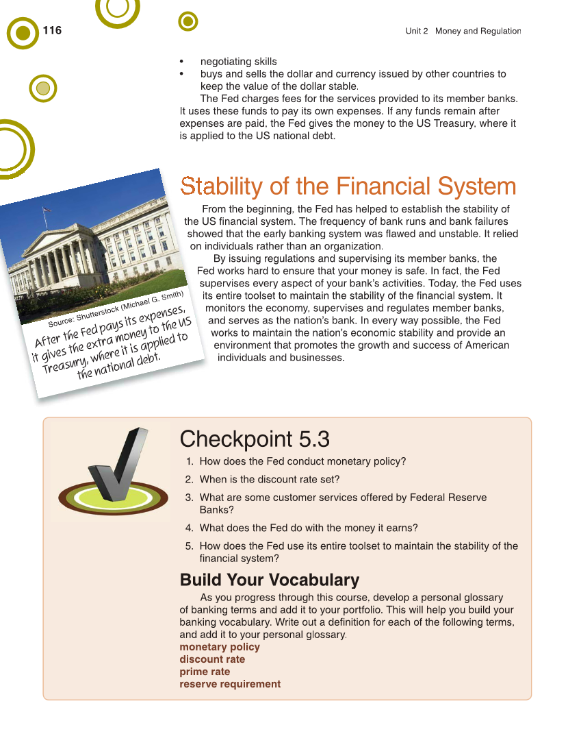Banking & Financial Systems, 2nd Edition page 116