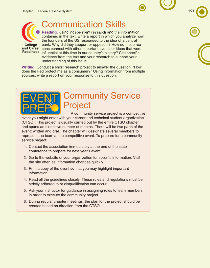 Banking & Financial Systems, 2nd Edition page 121