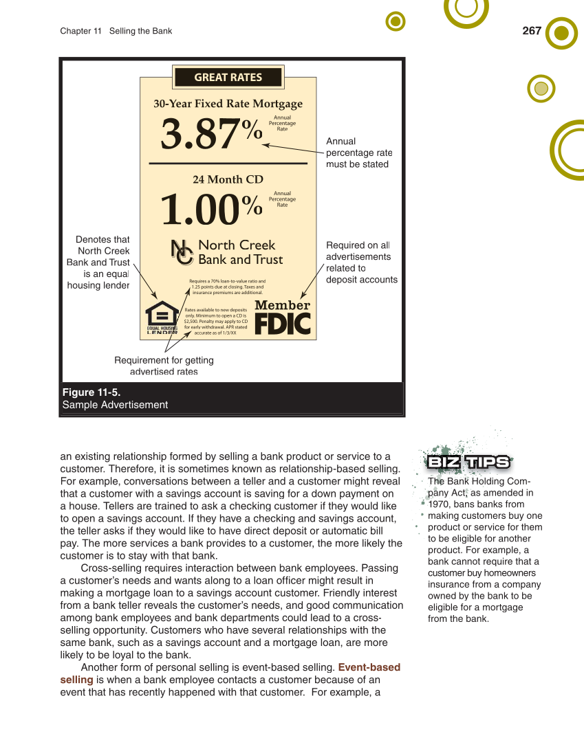 Banking & Financial Systems, 2nd Edition page 267
