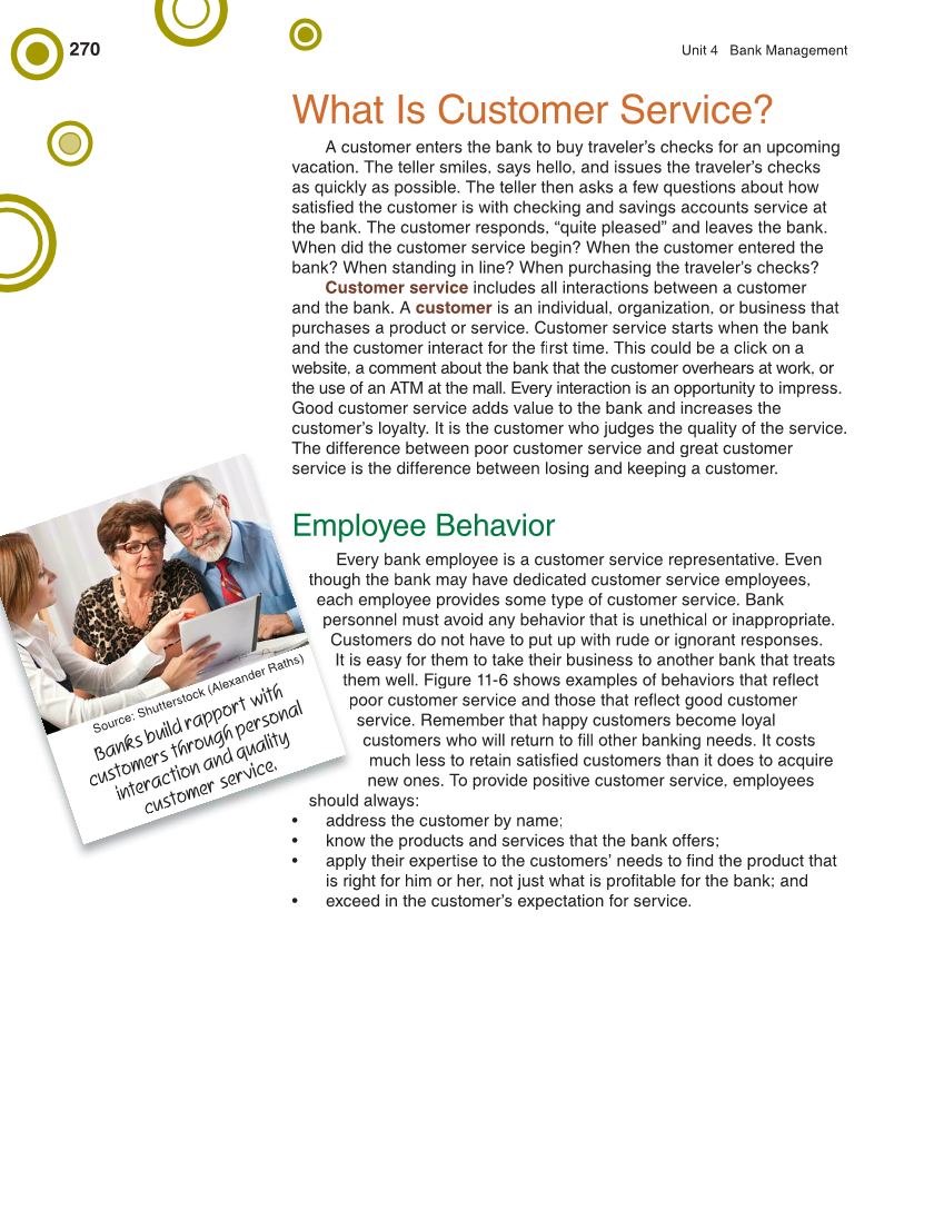 Banking & Financial Systems, 2nd Edition page 270