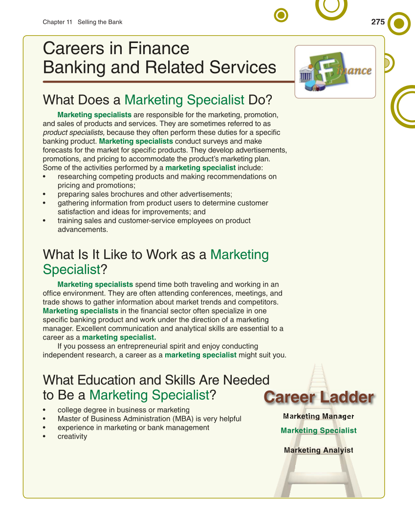 Banking & Financial Systems, 2nd Edition page 275