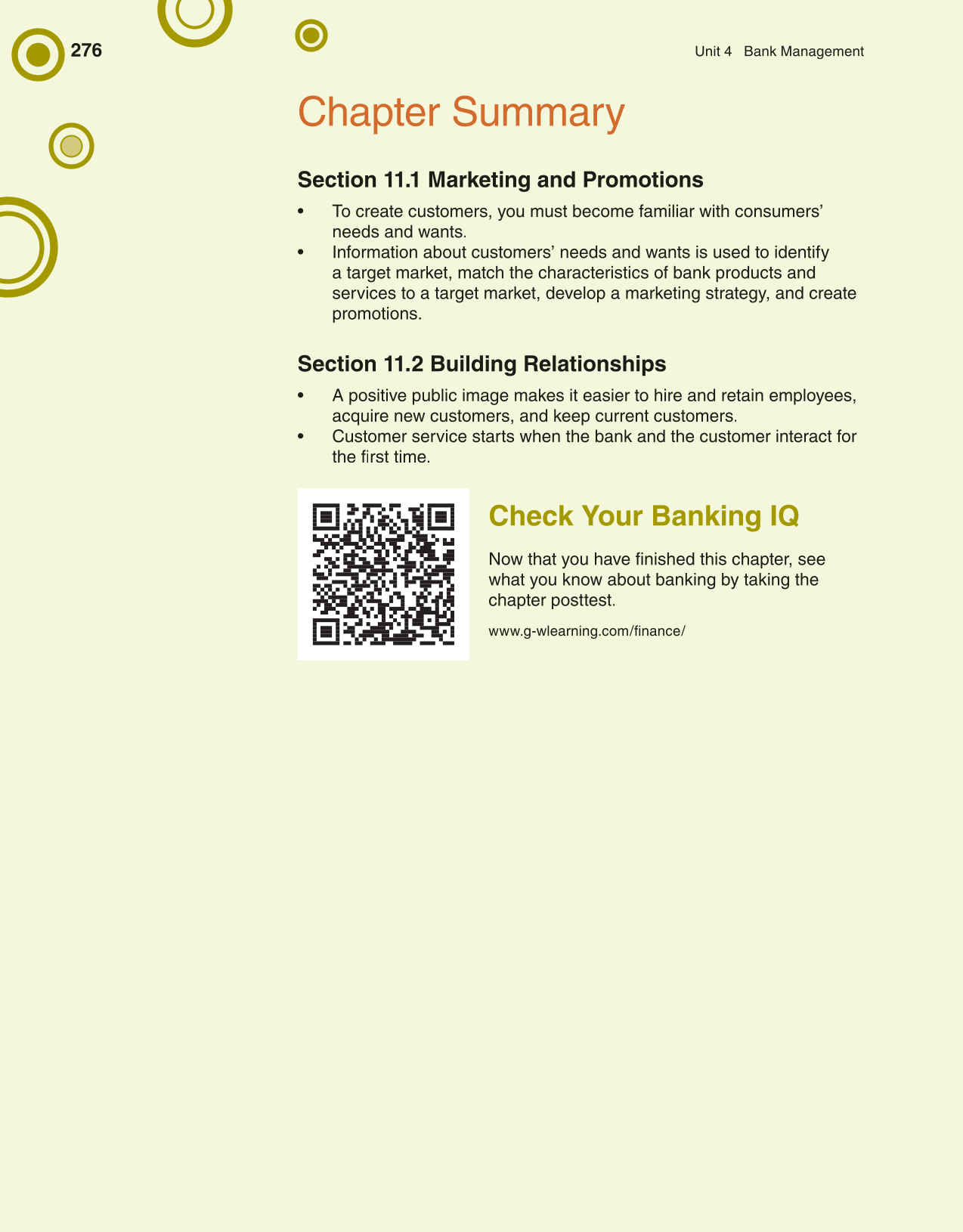 Banking & Financial Systems, 2nd Edition page 276
