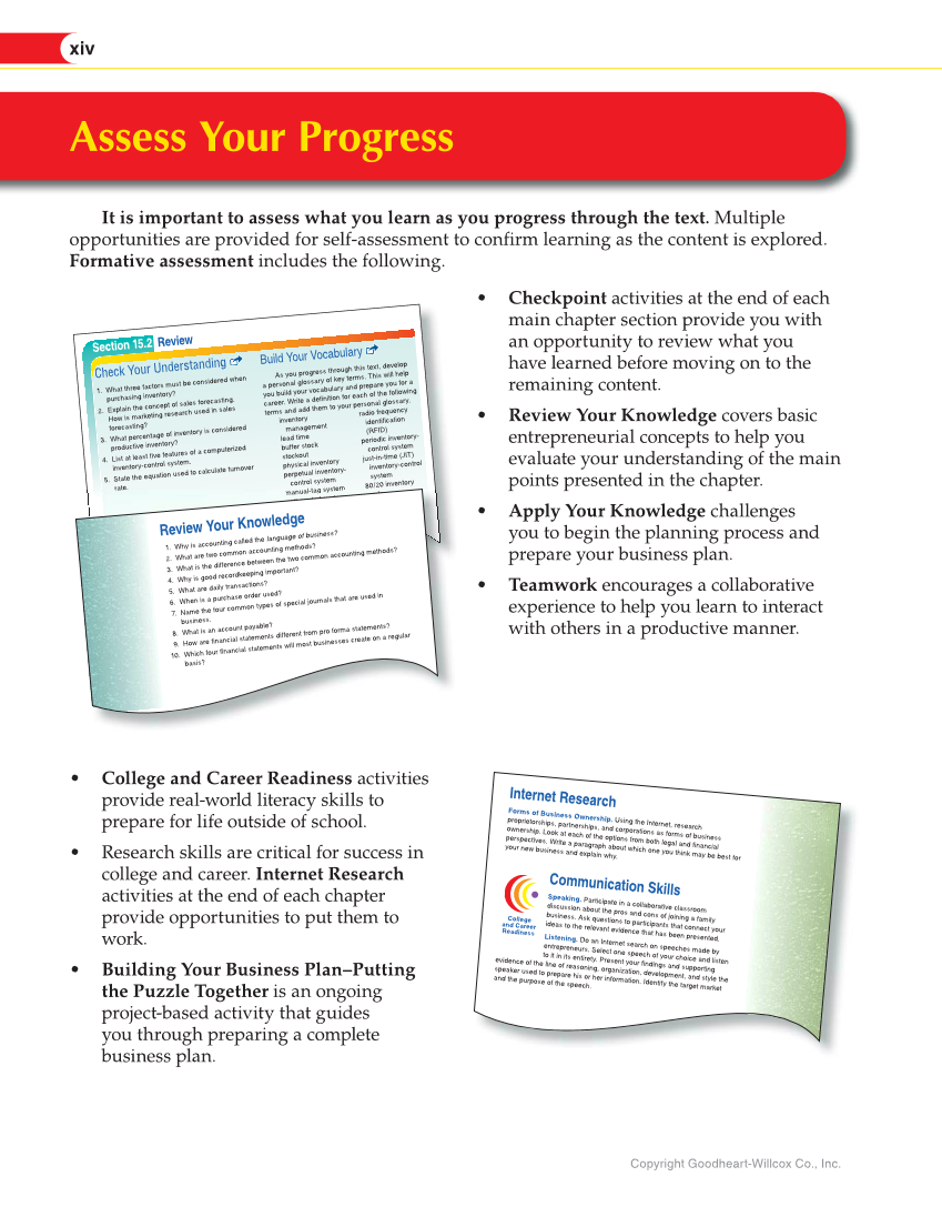 Entrepreneurship, 2nd Edition page xiv