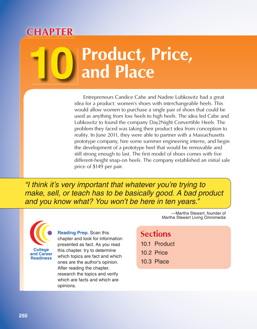 Entrepreneurship, 2nd Edition page 250