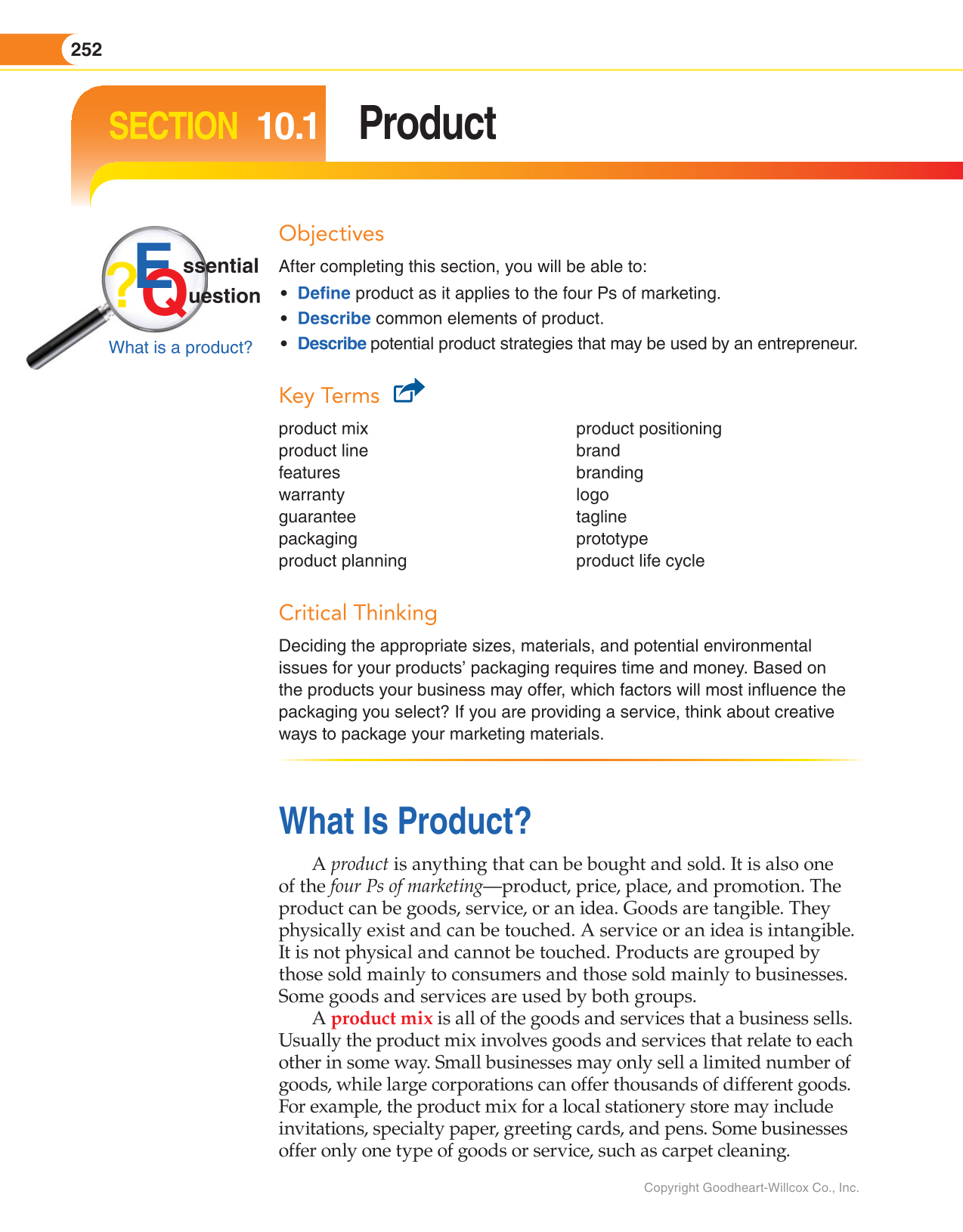 Entrepreneurship, 2nd Edition page 252