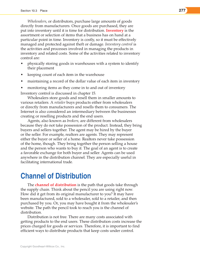 Entrepreneurship, 2nd Edition page 277
