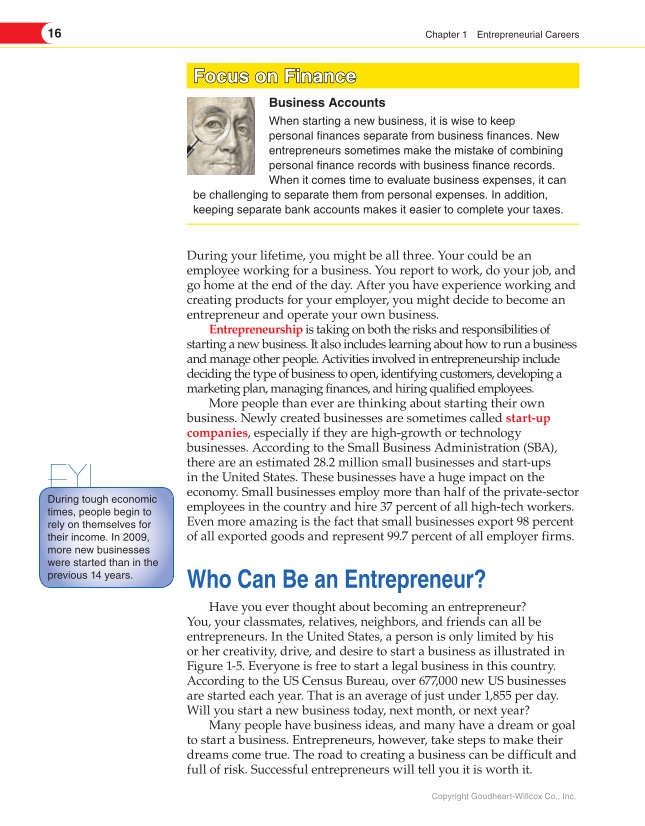 Entrepreneurship, 2nd Edition page 16
