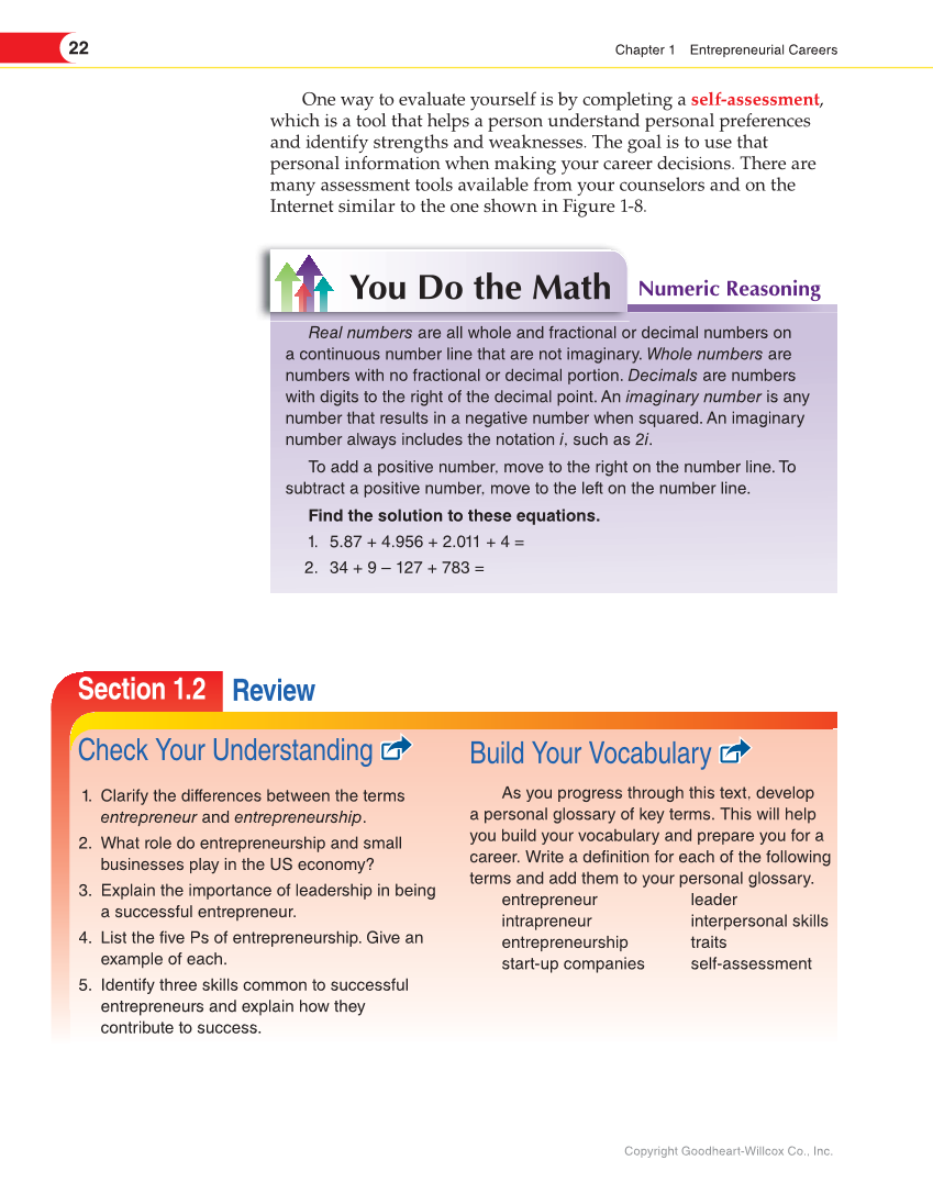Entrepreneurship, 2nd Edition page 22