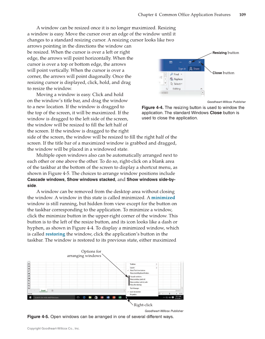 Introduction to Microsoft Office 2019, 2nd Edition page 109