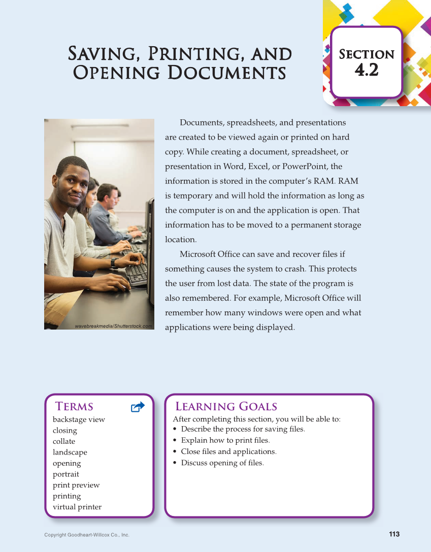 Introduction to Microsoft Office 2019, 2nd Edition page 113