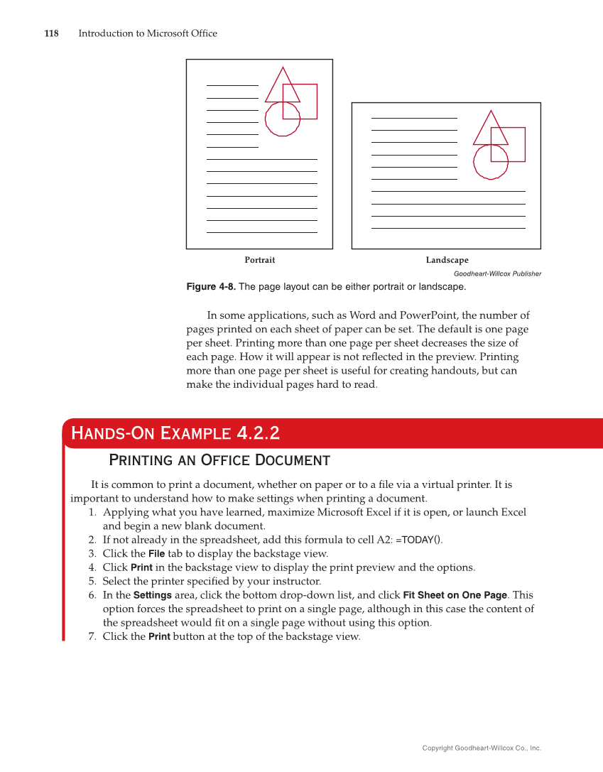 Introduction to Microsoft Office 2019, 2nd Edition page 118