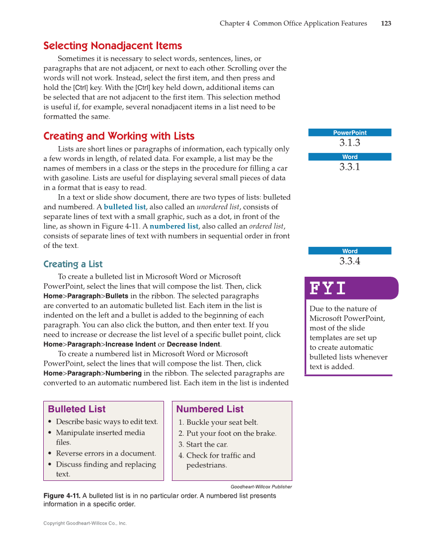 Introduction to Microsoft Office 2019, 2nd Edition page 123