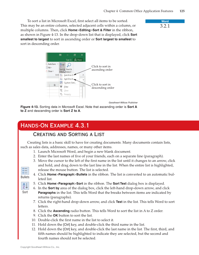 Introduction to Microsoft Office 2019, 2nd Edition page 125