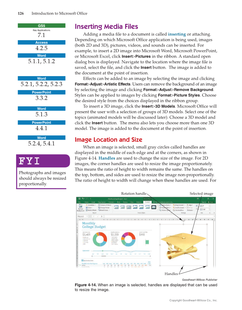 Introduction to Microsoft Office 2019, 2nd Edition page 126