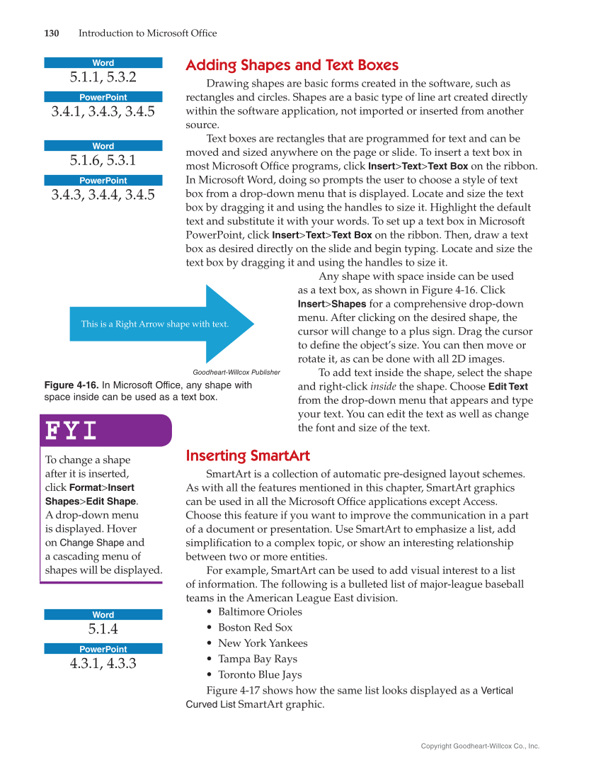 Introduction to Microsoft Office 2019, 2nd Edition page 130