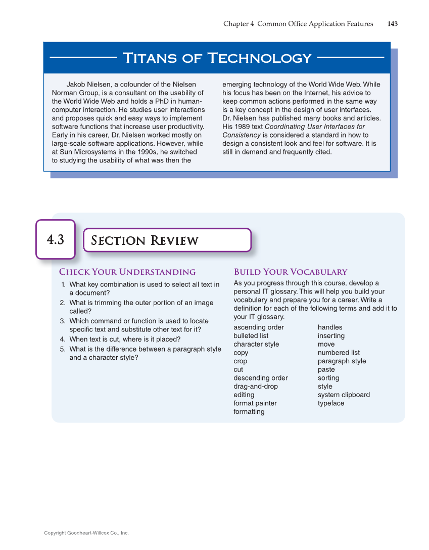 Introduction to Microsoft Office 2019, 2nd Edition page 143