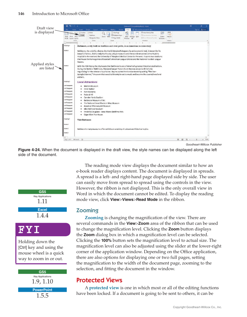 Introduction to Microsoft Office 2019, 2nd Edition page 146