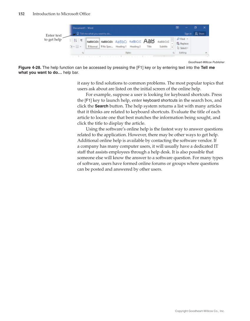 Introduction to Microsoft Office 2019, 2nd Edition page 152