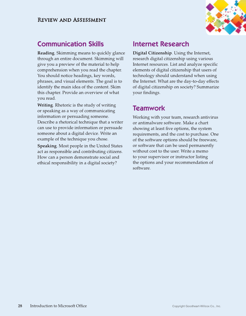 Introduction to Microsoft Office 2019, 2nd Edition page 28