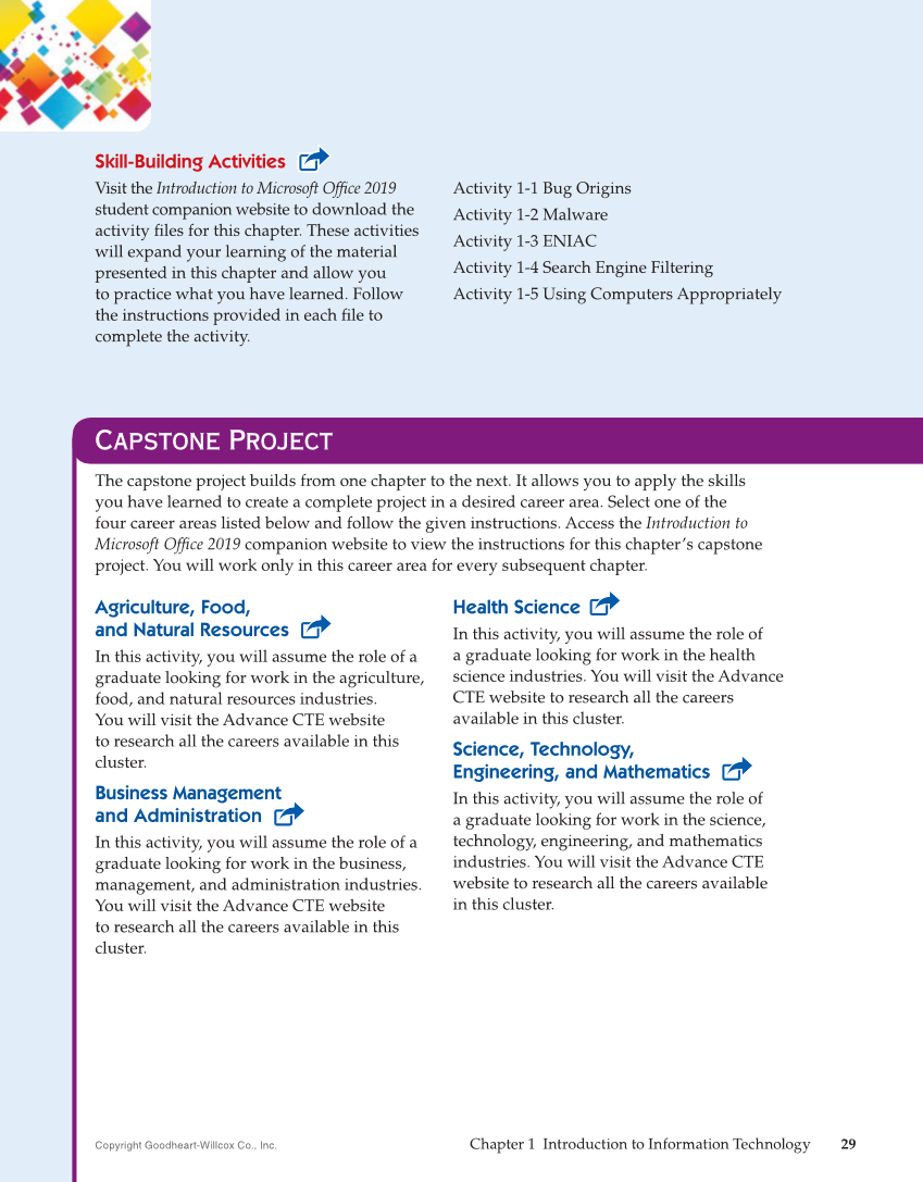 Introduction to Microsoft Office 2019, 2nd Edition page 29