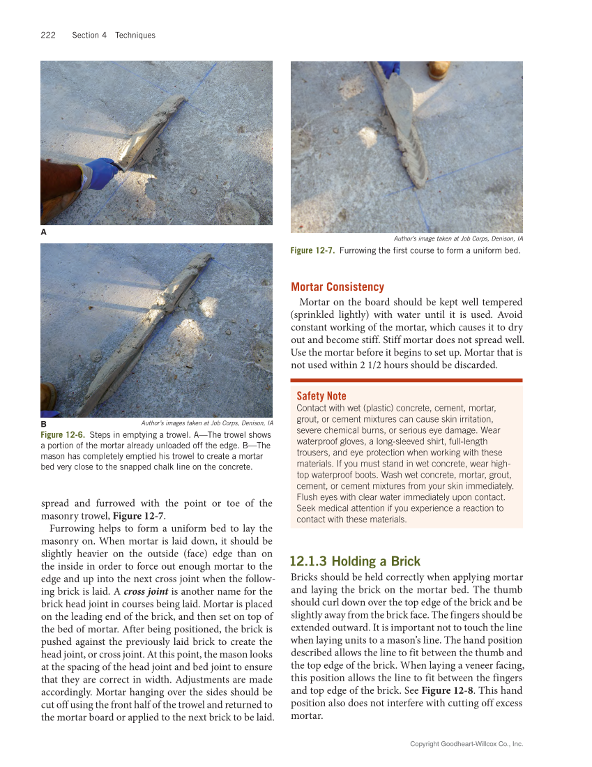 Modern Masonry: Brick, Block, Stone 9e, Textbook page 222