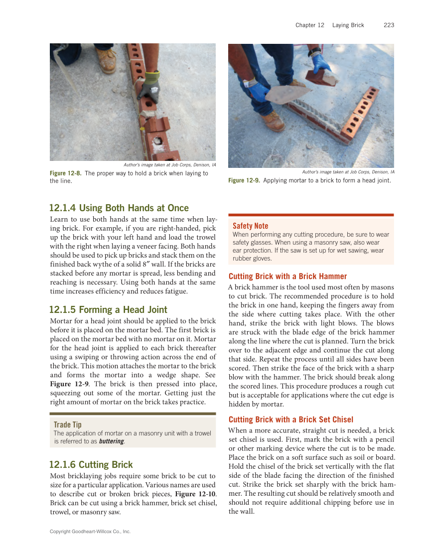 Modern Masonry: Brick, Block, Stone 9e, Textbook page 223