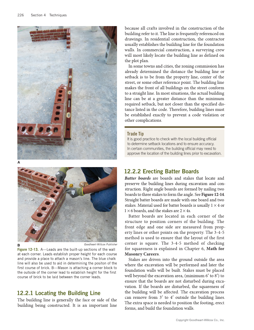 Modern Masonry: Brick, Block, Stone 9e, Textbook page 226