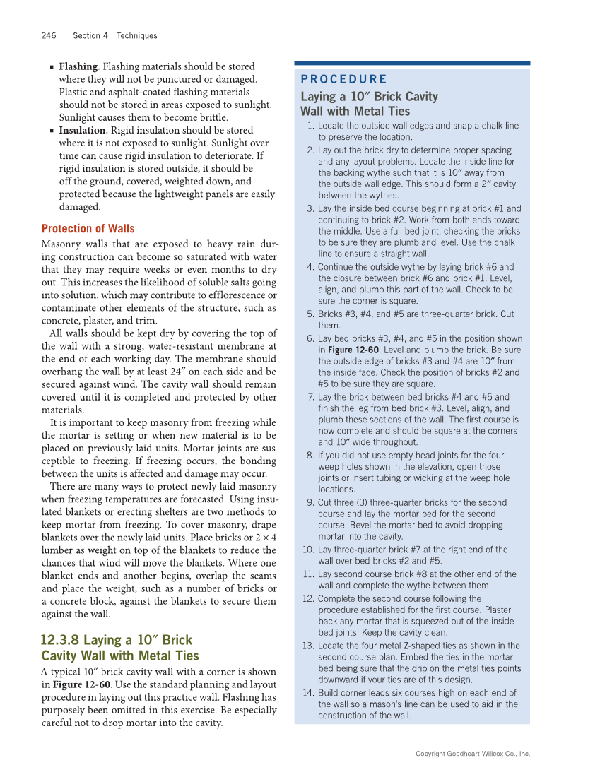 Modern Masonry: Brick, Block, Stone 9e, Textbook page 246