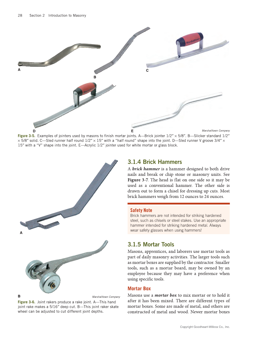 Modern Masonry: Brick, Block, Stone 9e, Textbook page 28