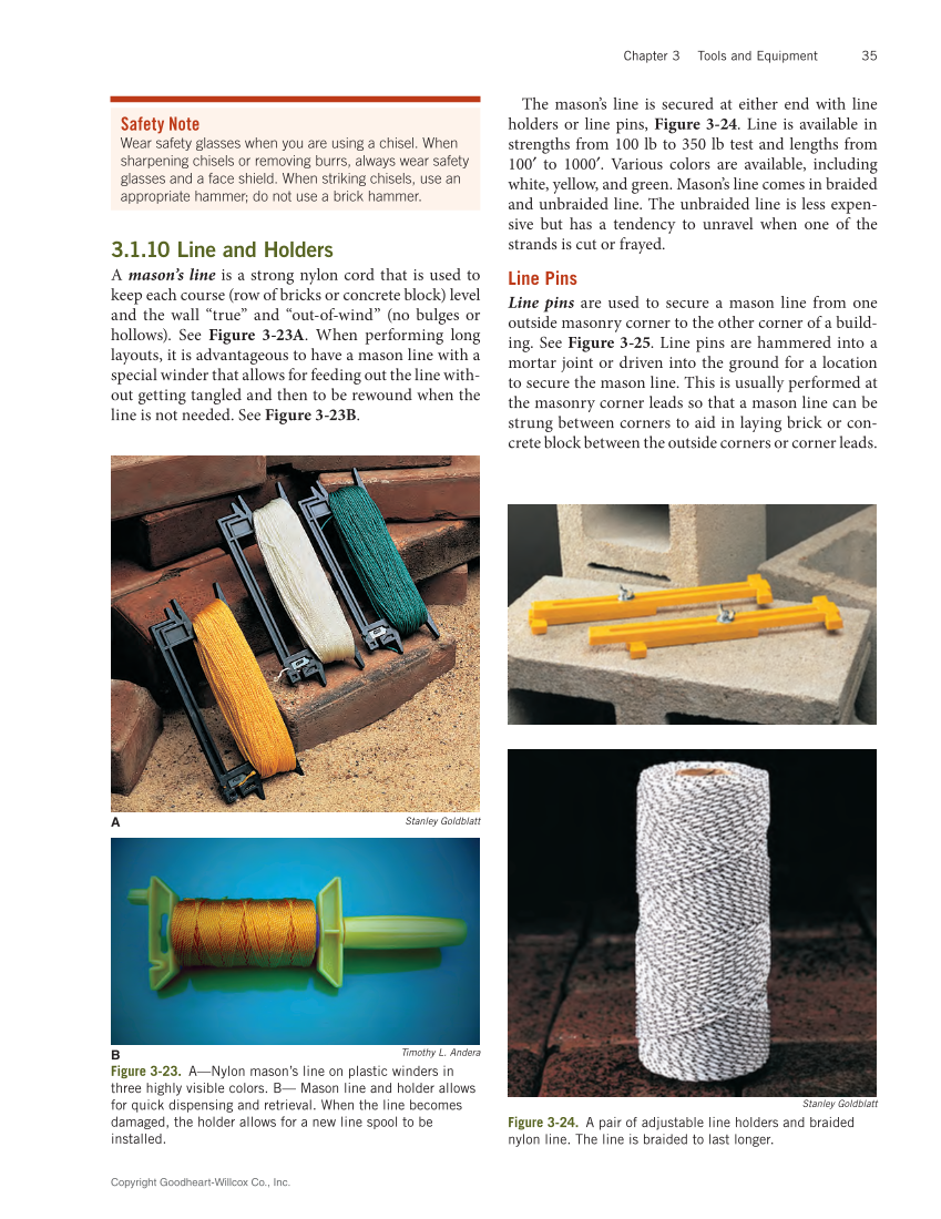 Modern Masonry: Brick, Block, Stone 9e, Textbook page 35