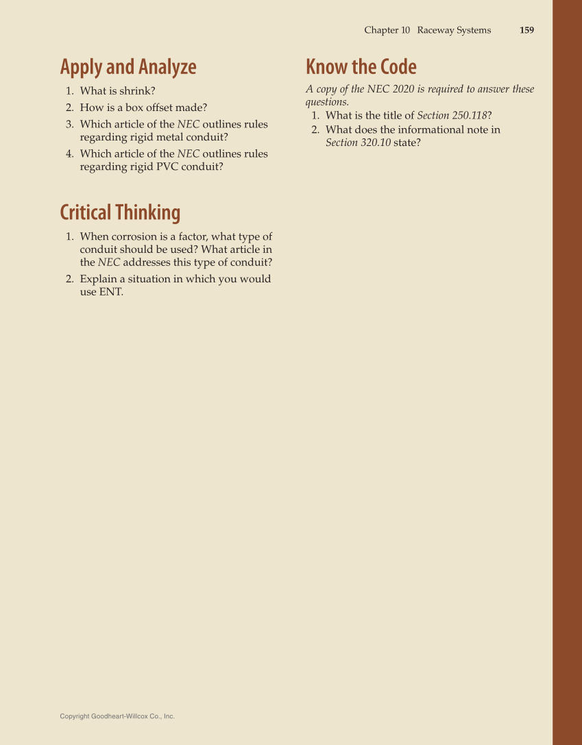 Modern Residential Wiring, 12th Edition page 159