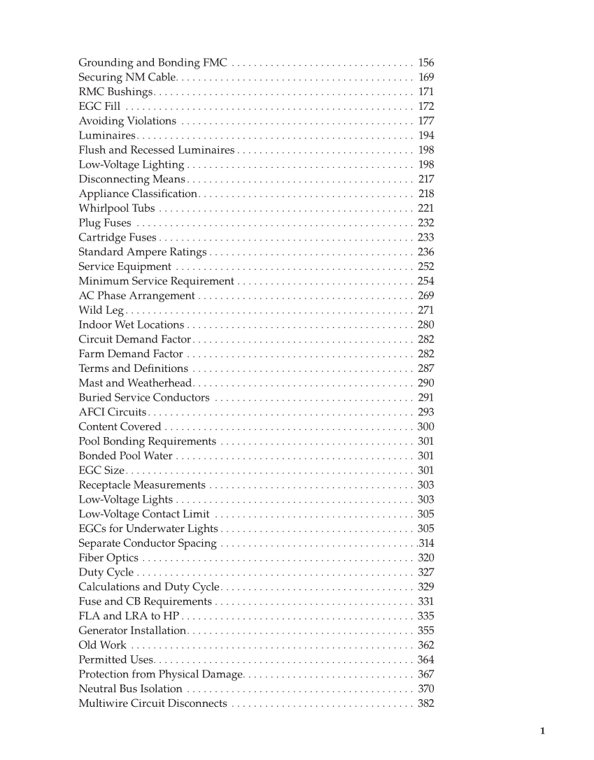 Modern Residential Wiring, 12th Edition page 1