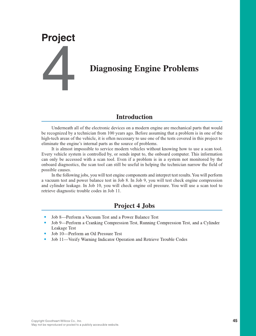 Modern Automotive Technology 10e, Shop Manual page 45