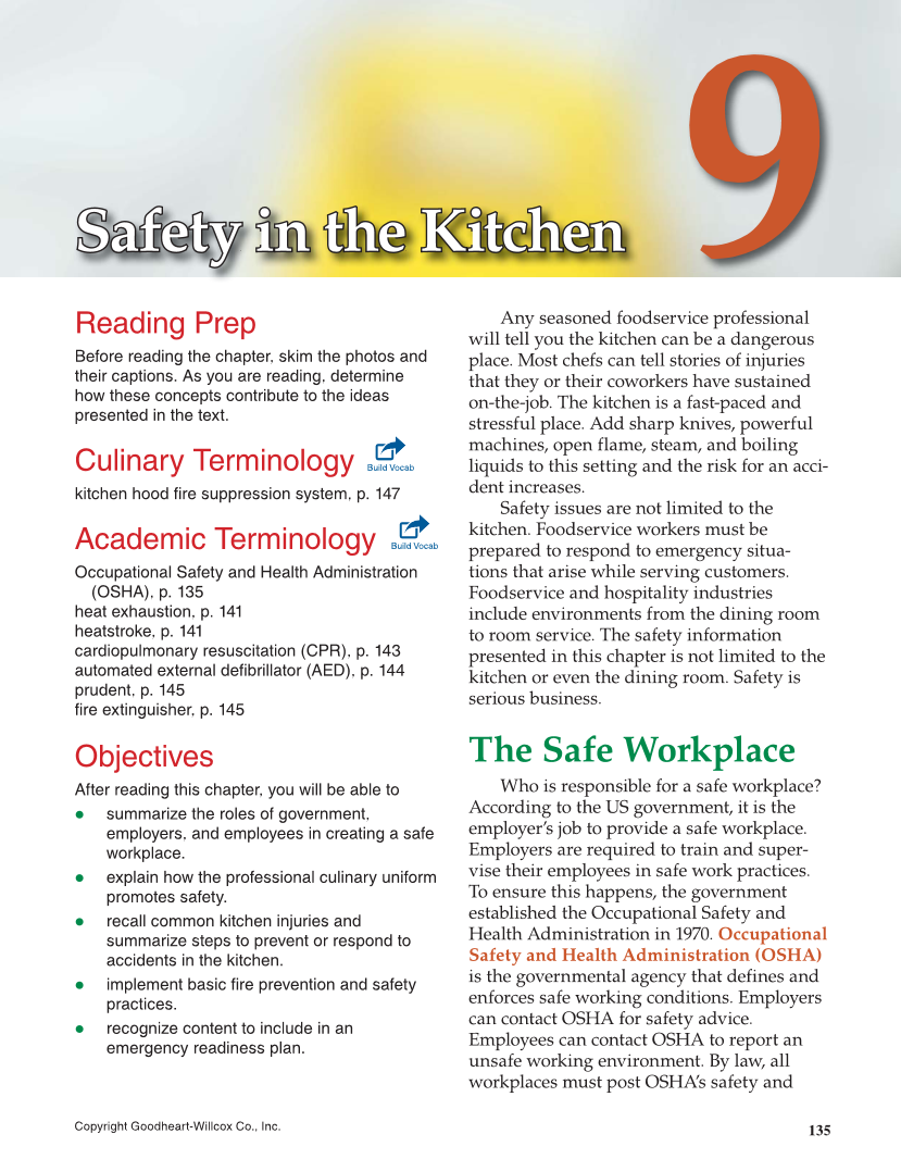 The Culinary Professional, 3rd Edition page 135