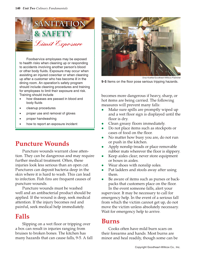 The Culinary Professional, 3rd Edition page 140