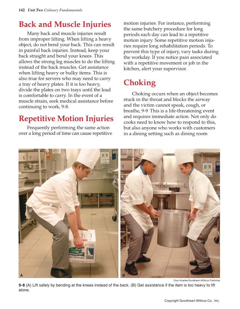 The Culinary Professional, 3rd Edition page 142