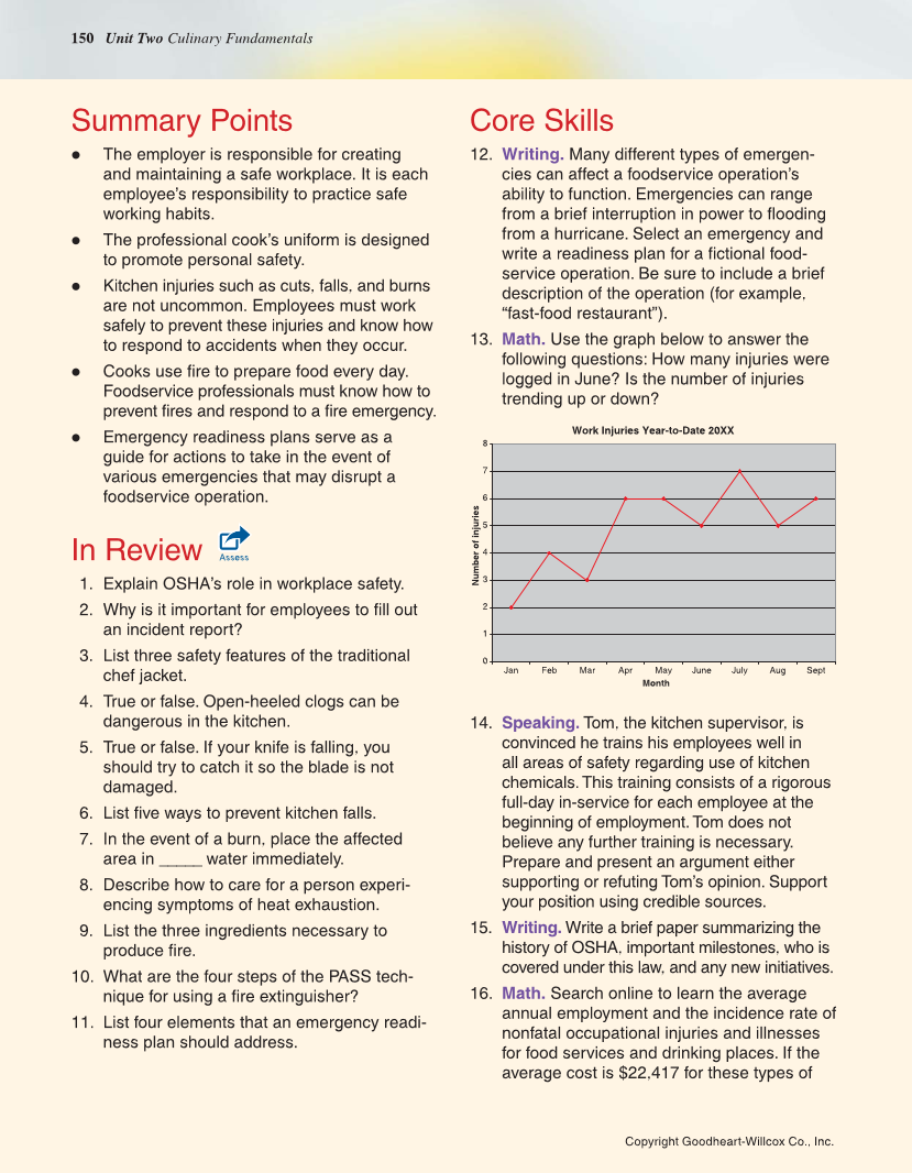 The Culinary Professional, 3rd Edition page 150