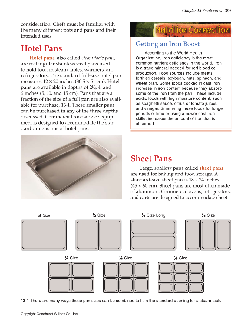 The Culinary Professional, 3rd Edition page 205