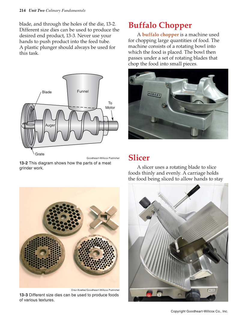 The Culinary Professional, 3rd Edition page 214