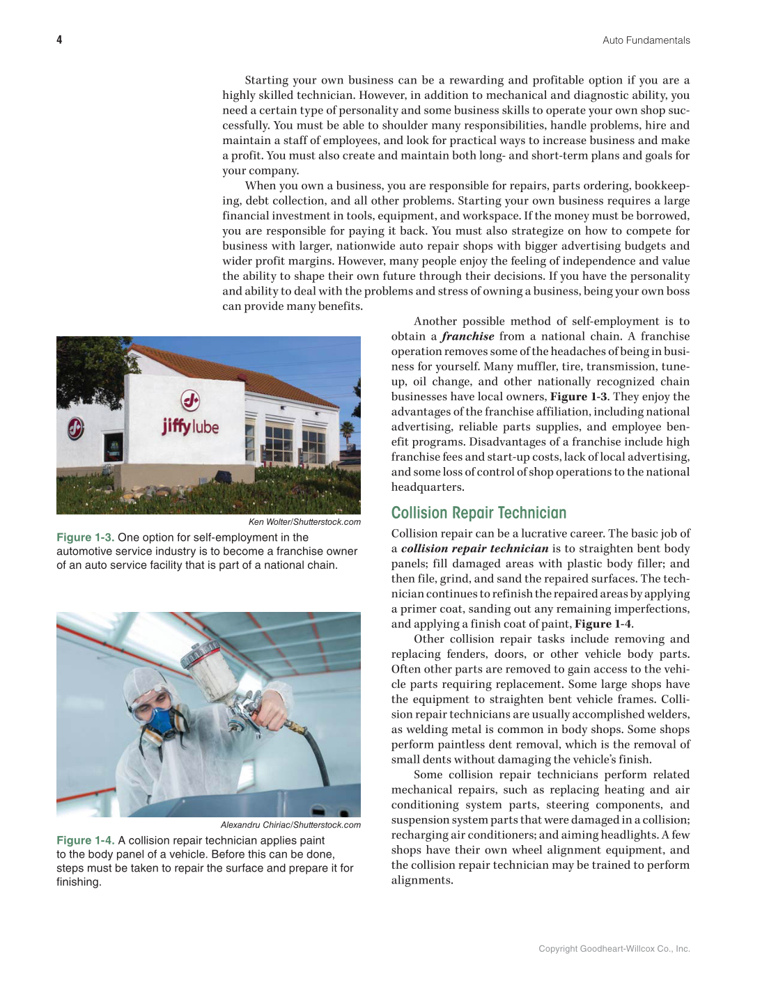 Auto Fundamentals, 12th Edition page 4