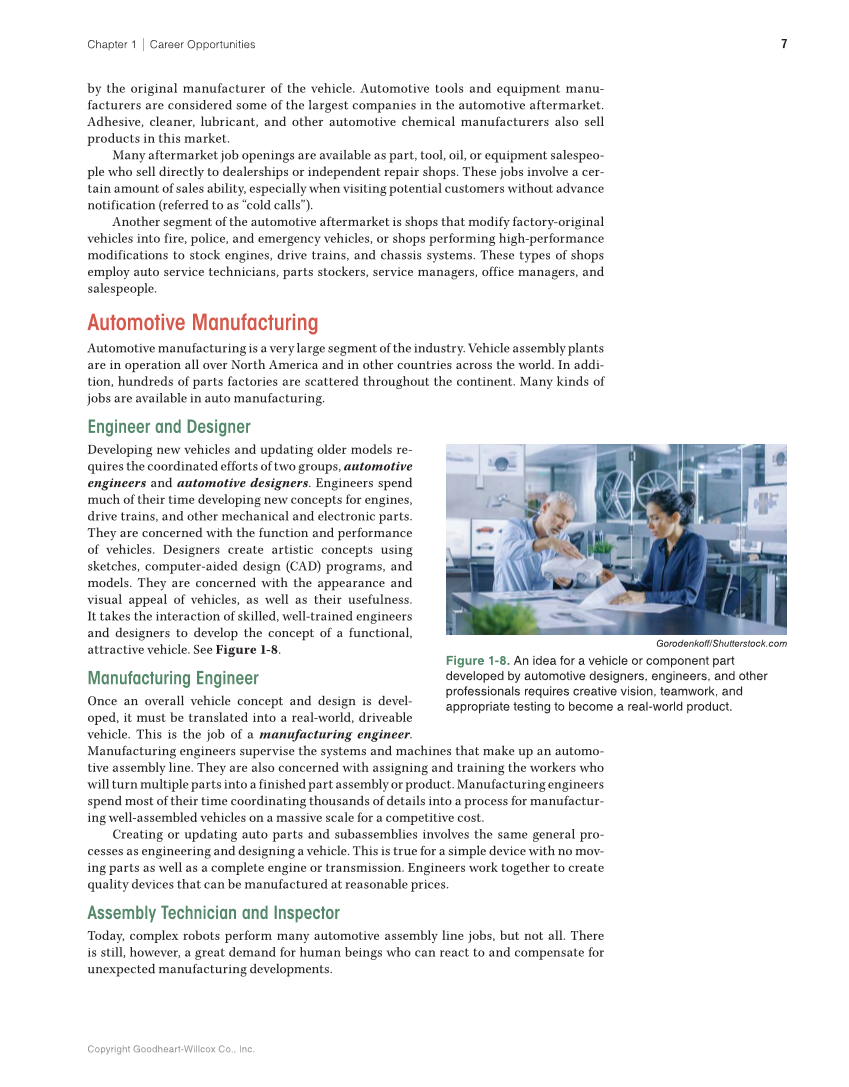 Auto Fundamentals, 12th Edition page 7