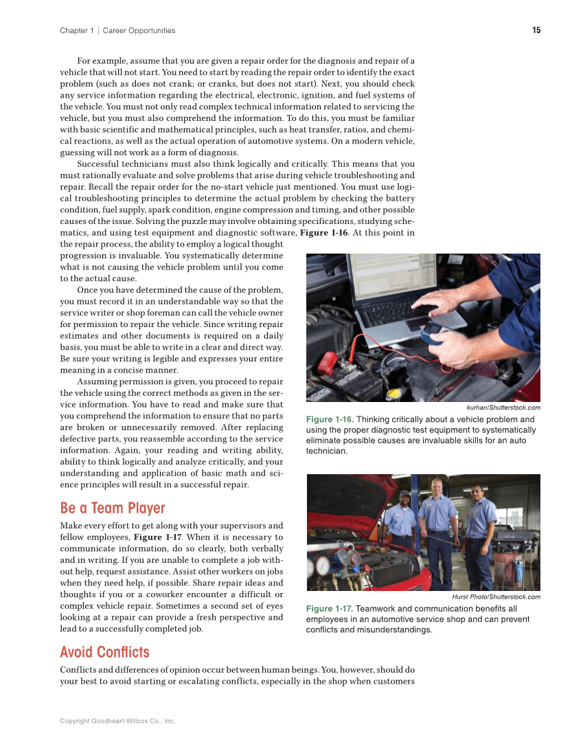Auto Fundamentals, 12th Edition page 15