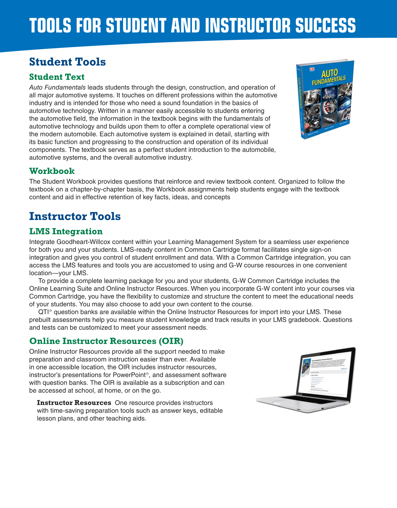 Auto Fundamentals, 12th Edition page M4