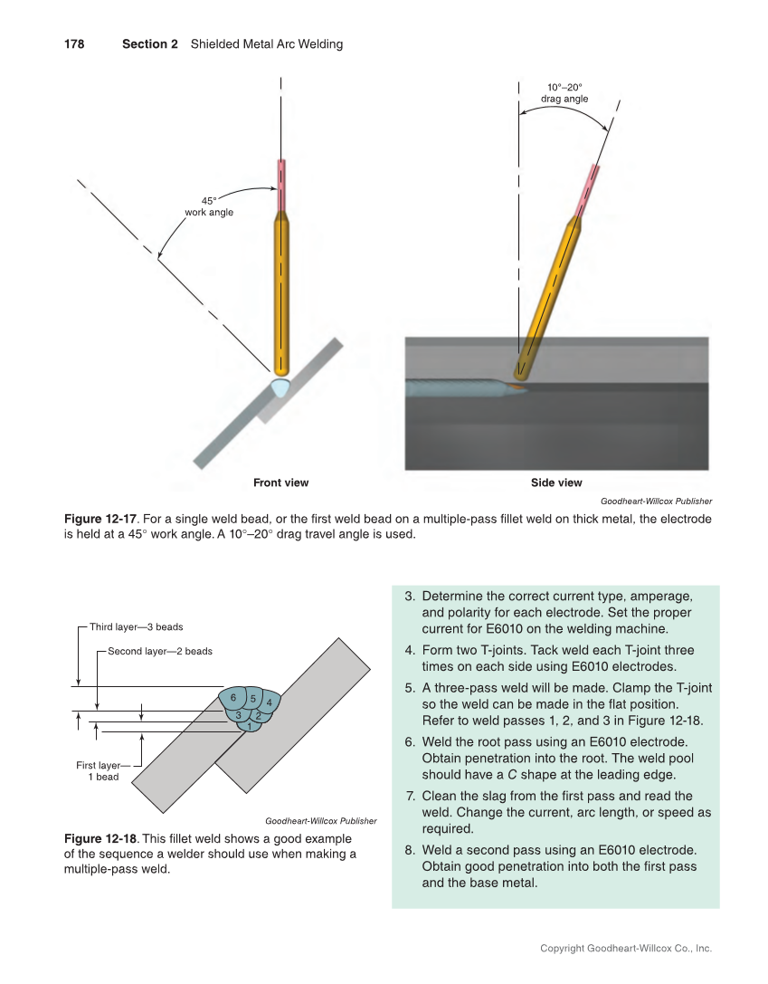 Welding Fundamentals 6e, Textbook page 178
