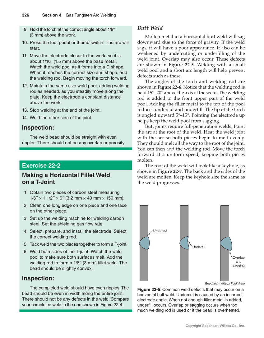 Welding Fundamentals 6e, Textbook page 326