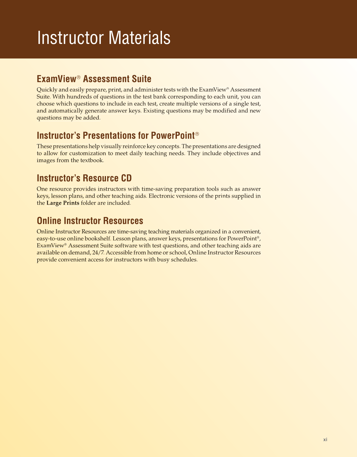 Print Reading for Construction, 7th Edition page xi