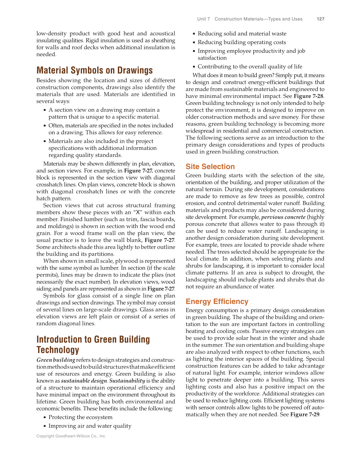 Print Reading for Construction, 7th Edition page 127