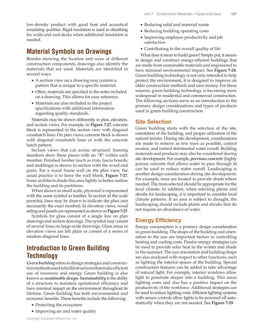 Print Reading for Construction, 7th Edition page 127