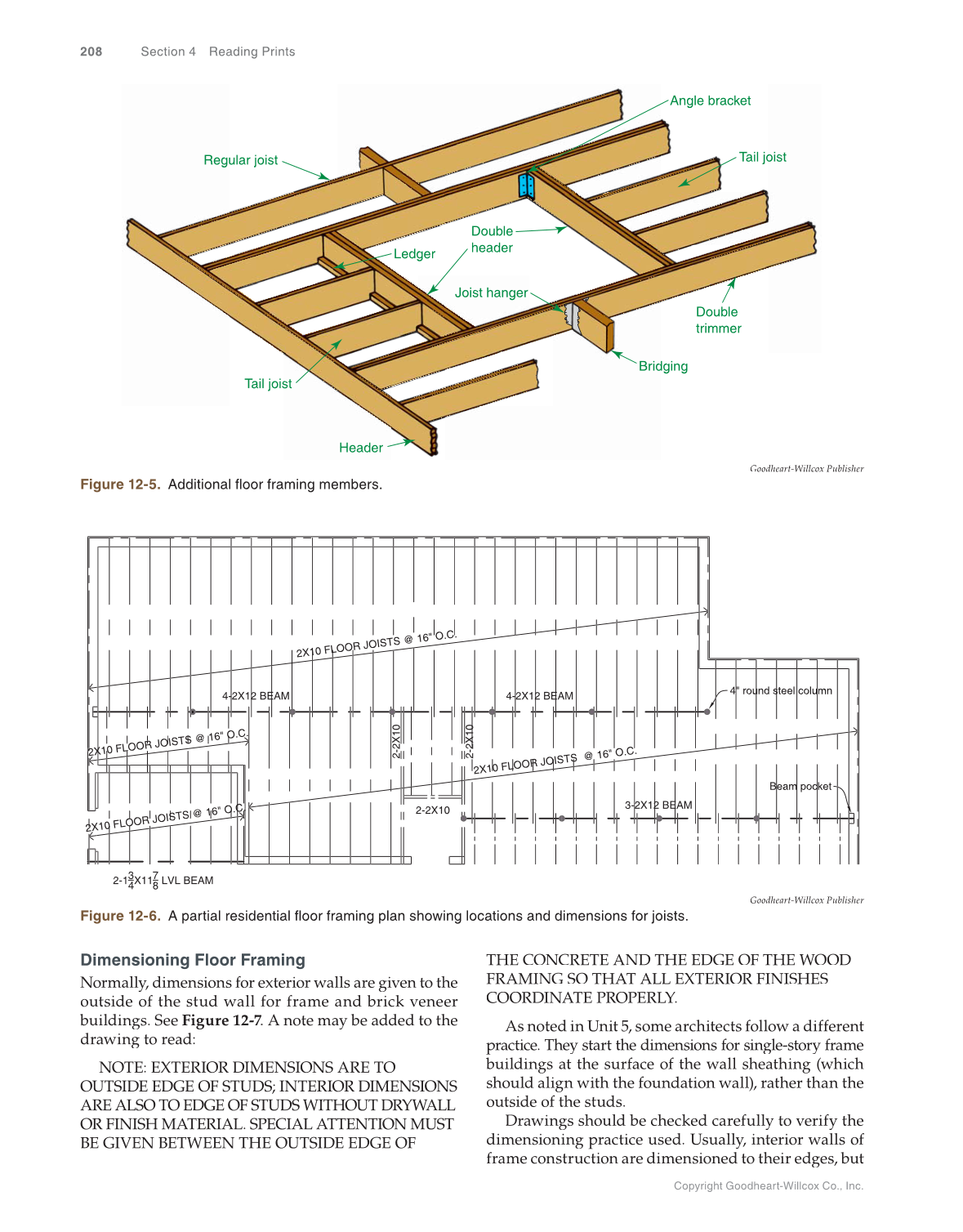 Print Reading for Construction, 7th Edition page 208