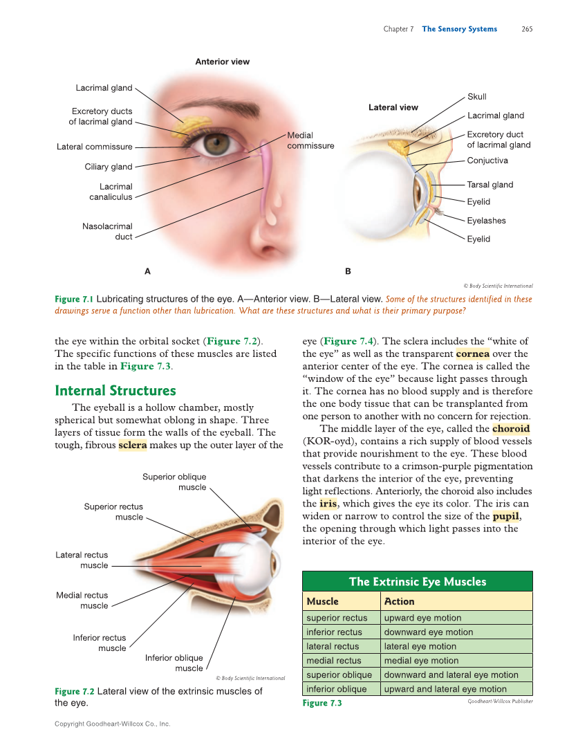 Introduction to Anatomy and Physiology, 2nd Edition page 265